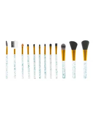ست براش 12 عددی آکواریومی مدل Huda Beauty ارسال با رنگ رندوم