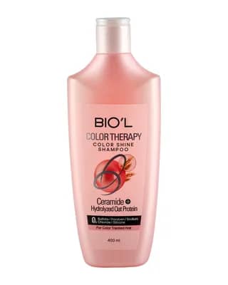 شامپو مدل Color Therapy فاقد سولفات مناسب مو رنگ شده حجم 400 میلی لیتر