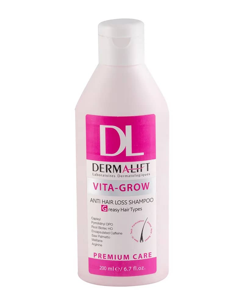 شامپو تقویت کننده و ضد ریزش مناسب مو چرب حجم 200میلی لیتر