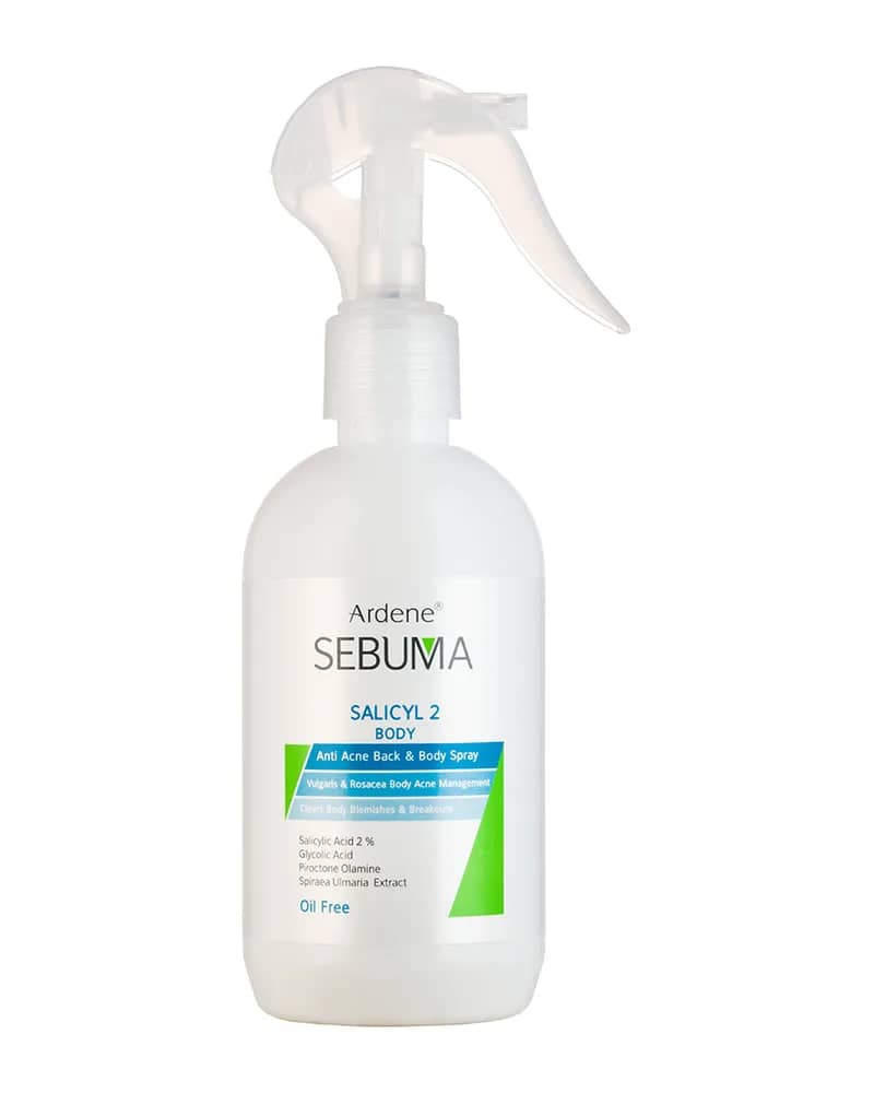 اسپری ضد جوش بدن Salicyl 2 سبوما 250میل