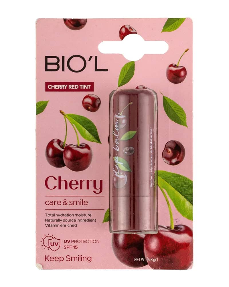 بالم لب رنگی مدل Cherry با SPF15 وزن 4.8 گرم
