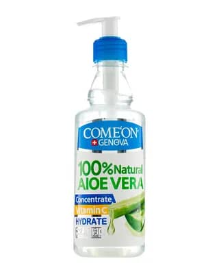 ژل آبرسان کامان مدل Aloevera حجم 400 میلی لیتر