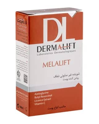پن شفاف روشن کننده پوست ملالیفت شوینده غیرصابونی 100گرم