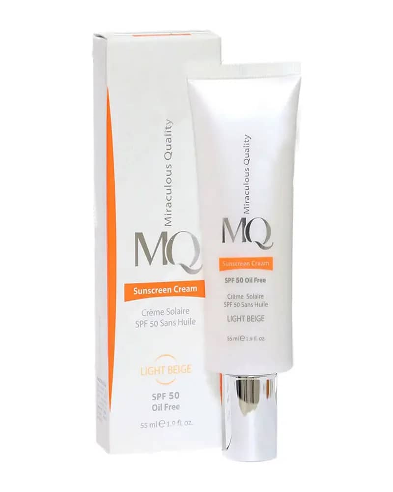 کرم ضد آفتاب رنگی با SPF50 مناسب پوست چرب و مستعد جوش و آکنه حجم 55 میلی لیتر