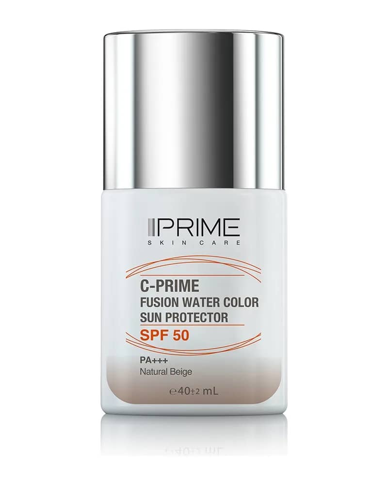 ضد آفتاب فلوئیدی رنگی با SPF50 دارای ویتامین C حجم 40میلی لیتر