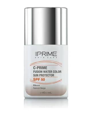 ضد آفتاب فلوئیدی رنگی با SPF50 دارای ویتامین C حجم 40میلی لیتر