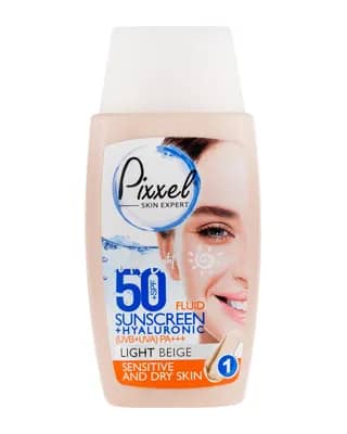 کرم ضد آفتاب رنگی مناسب پوست های خشک، نرمال و حساس Spf50 حجم 50 میل