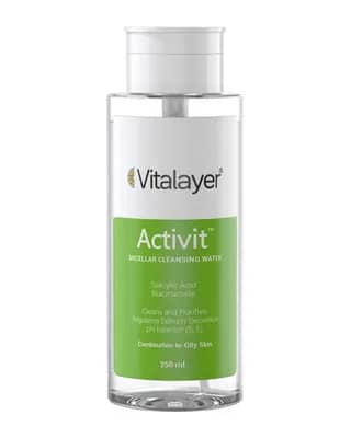 میسلار واتر مدل Activit مناسب پوست چرب حجم 250میلی لیتر
