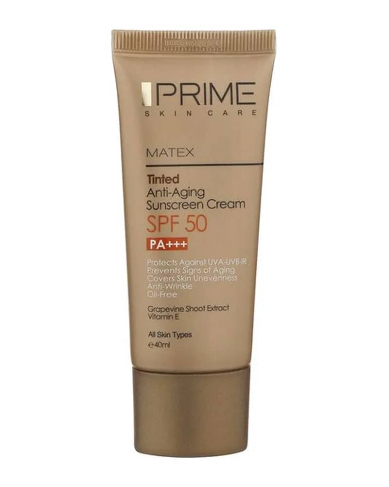 ضد آفتاب رنگی جوان کننده SPF50 پرایم