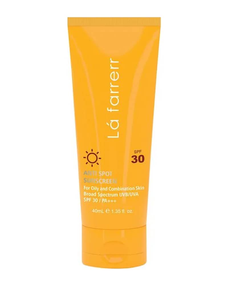 ضد آفتاب و ضد لک بی‌رنگ پوست چرب و مستعد آکنه SPF30 لافارر