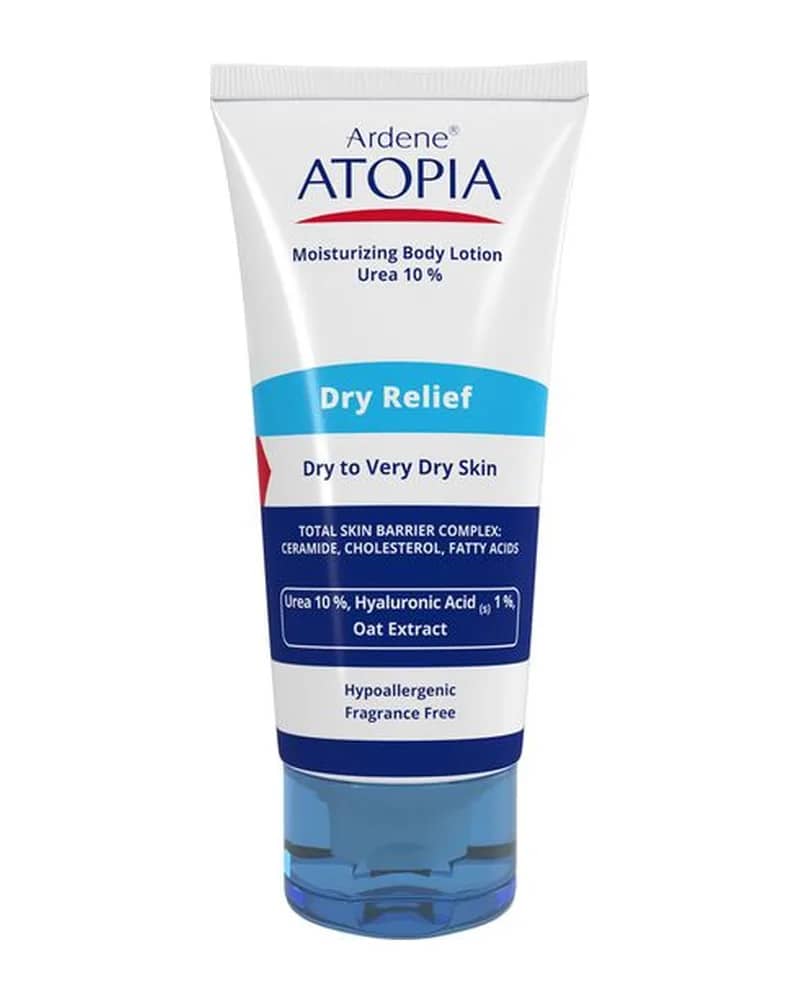 لوسیون بدن مرطوب کننده قوی اتوپیا  مدل Dry Relief آردن