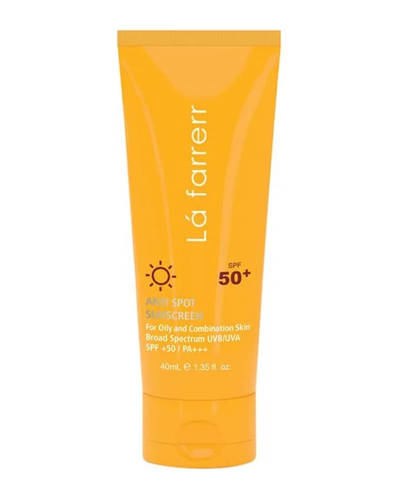 ضد آفتاب و ضد لک بی‌رنگ پوست چرب و مستعد آکنه SPF50 لافارر
