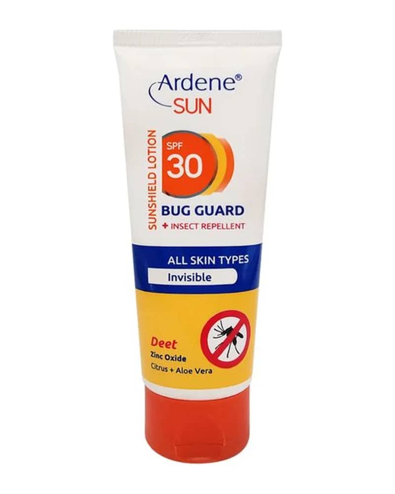 لوسیون ضد آفتاب SPF30 با خاصیت دافع حشرات آردن