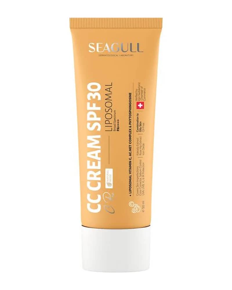 سی سی کرم SPF 30 رنگی 50 میل سی گل