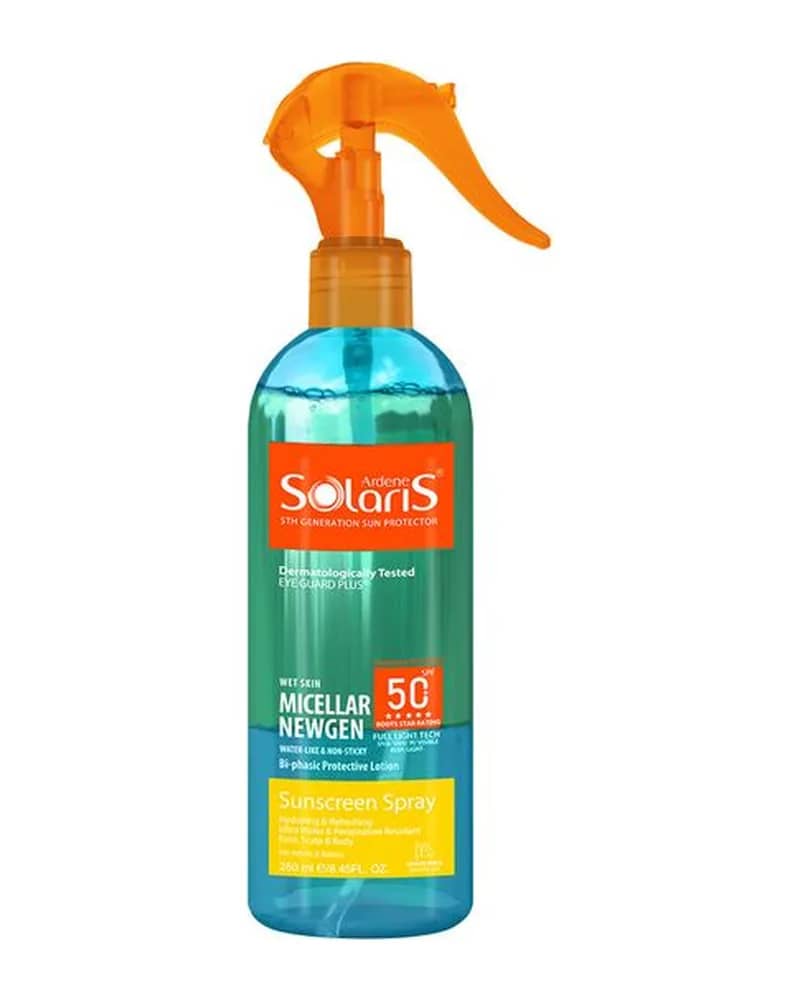 اسپری دو فاز ضد آفتاب نیوژن +spf50 آردن سولاریس