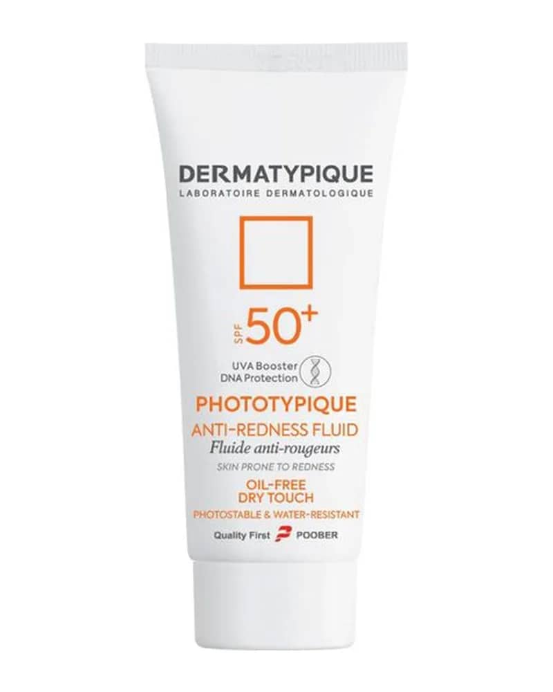 ضد آفتاب فلوئید ضد قرمز فتوتیپیک spf 50 درماتیپیک