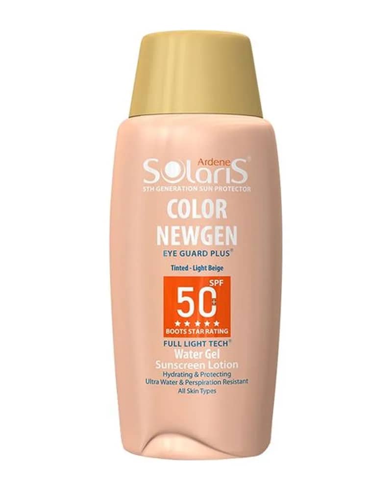 ضد آفتاب کالر نیوژن +SPF 50 بژ روشن  آردن سولاریس