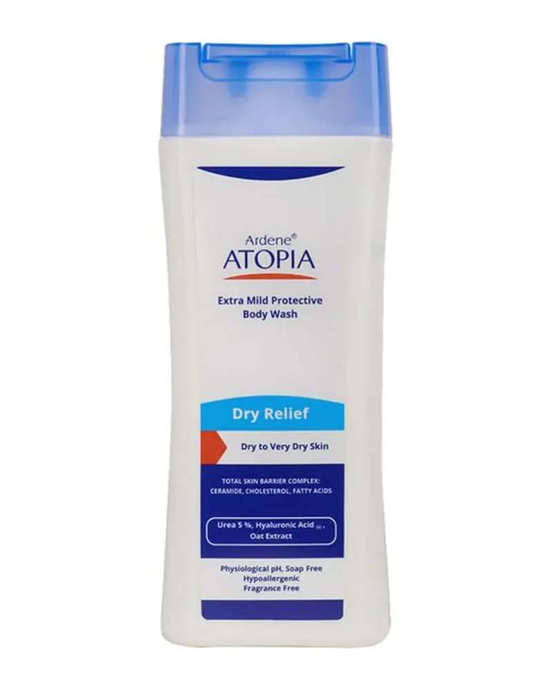 لوسیون شوینده بدن اوره 5% اتوپیا مدل Dry Relief آردن