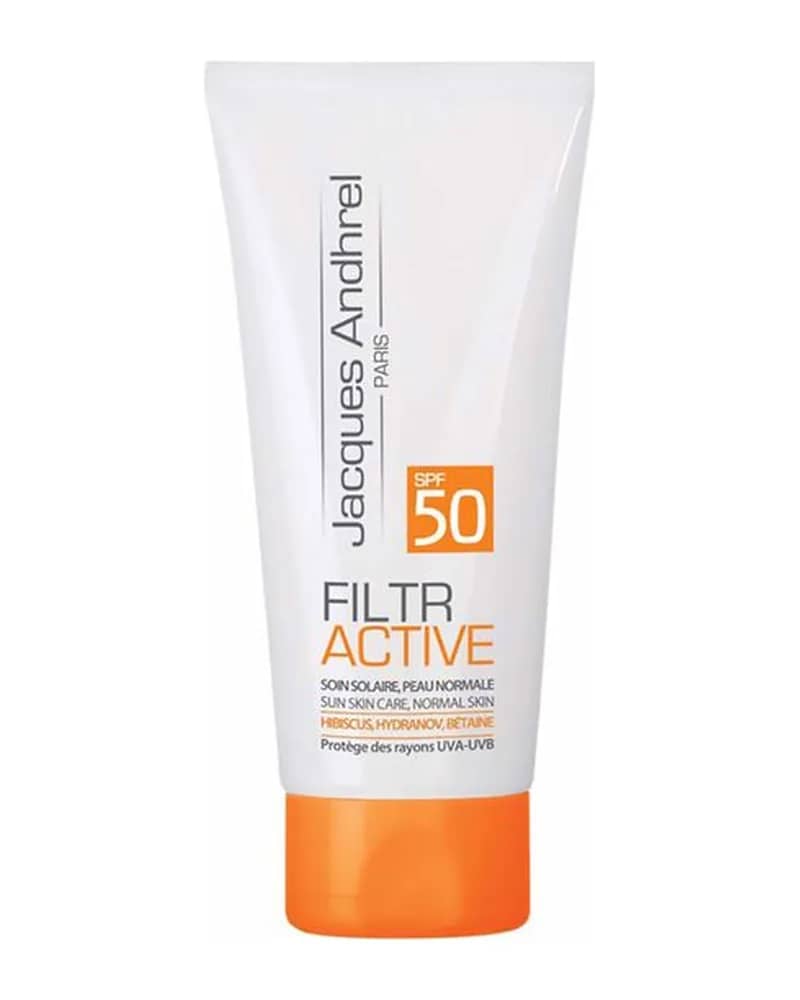 ضد آفتاب بی رنگ مناسب پوست خشک و معمولی + SPF50 ژاک آندرل