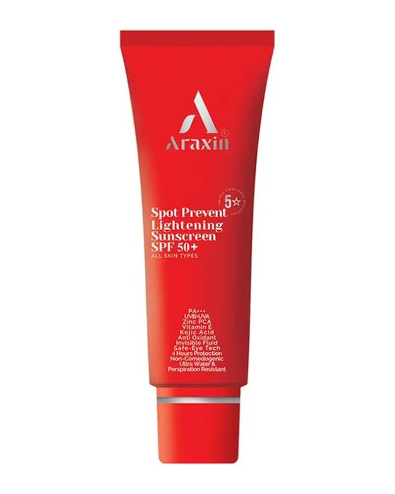 ضد آفتاب ضد لک فیوژن واتر SPF50 آراکسین
