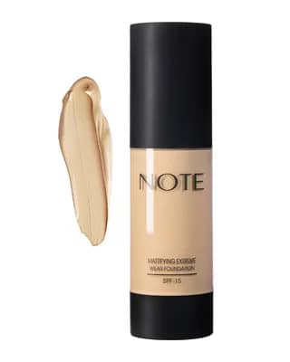 ‫کرم پودر پمپی مات نوت مدل Mattifying Extreme Wear با SPF 15