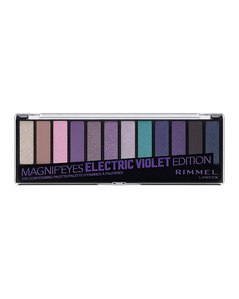 پالت سایه ریمل لندن مدل electric violet