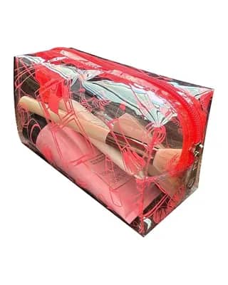 کیف طرحدار شفاف زنانه در 3 رنگبندی