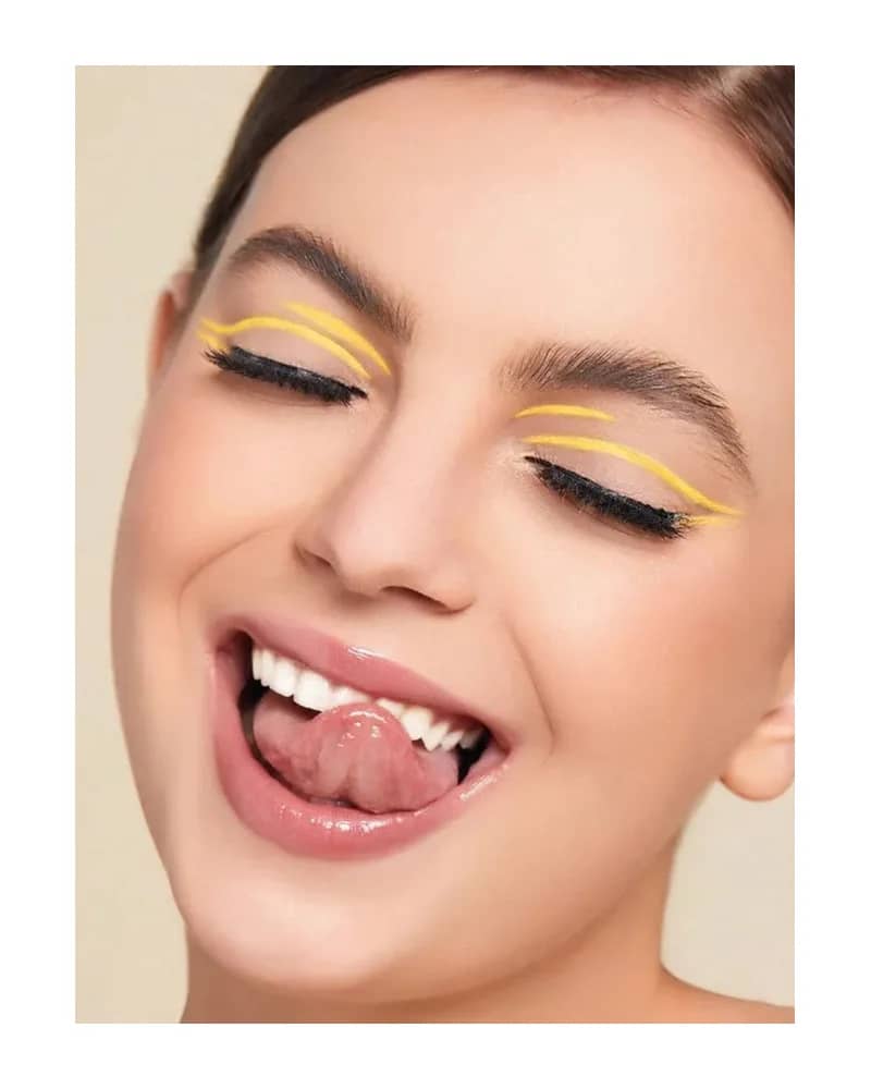 خط چشم ماژیکی زرد شیگلم مدل Color Crush