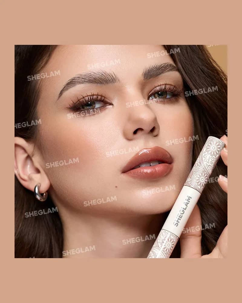 ریمل دو سر بلند کننده و حجم دهنده قهوه ای ضدآب شیگلم مدل Waterproof Macchiato
