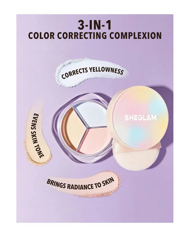 پودر فیکس سه رنگ شیگلم Radiance Ring 3 In 1
