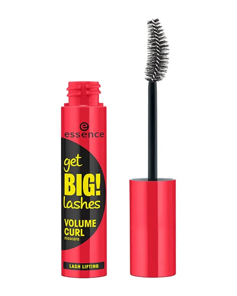 ریمل حجم دهنده و فرکننده اسنس مدل Get Big Lashes Volume Curl
