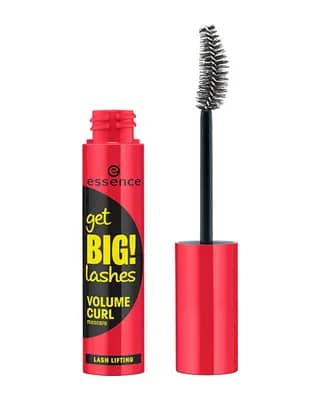 ریمل حجم دهنده و فرکننده اسنس مدل Get Big Lashes Volume Curl