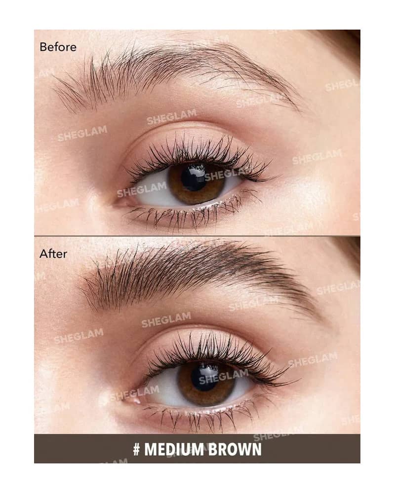ژل ابرو رنگی شیگلم مدل Striking Brow Gel