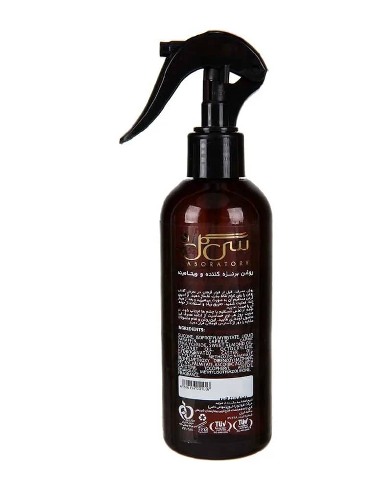 روغن برنزه کننده و ویتامینه سی گل با SPF 6