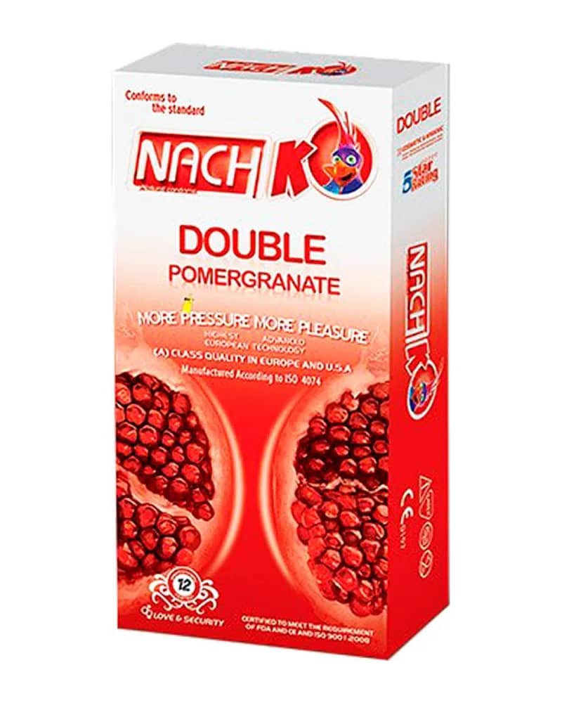 کاندوم مدل Double Pomegrante کدکس 12 عددی