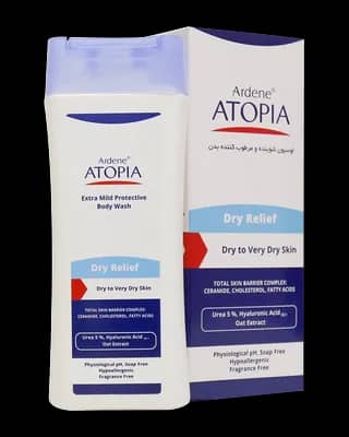 لوسیون شوینده و مرطوب کننده بدن اتوپیا آردن Dry Relife