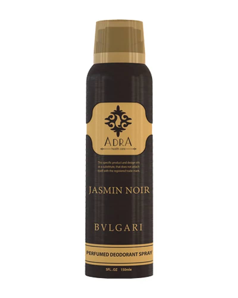 اسپری دئودورانت زنانه آدرا مدل Jasmin Noir