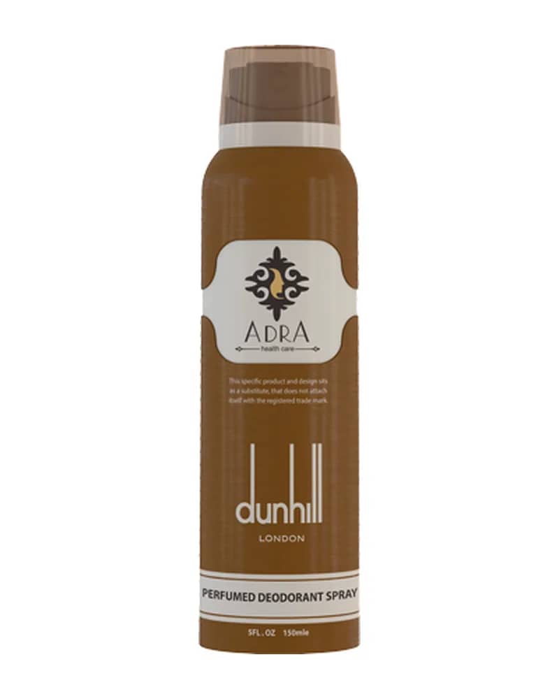 اسپری دئودورانت مردانه آدرا مدل Dunhill