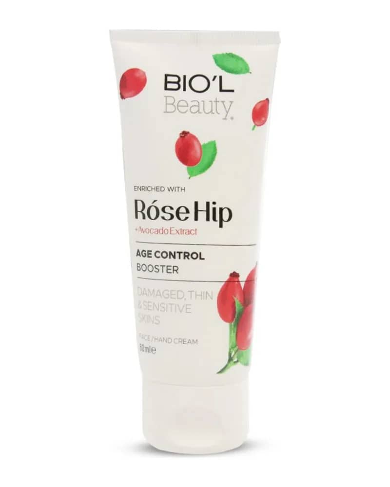 کرم مرطوب کننده تیوپی ROSE HIP بیول