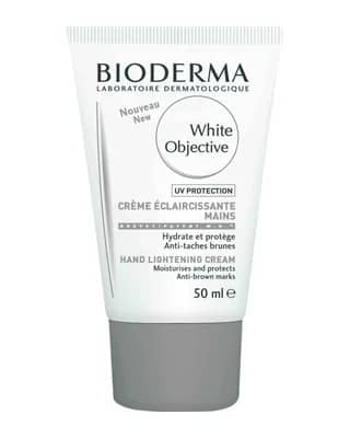 کرم روشن کننده و ضد لک دست بایودرما مدل WHITE OBJECTIVE