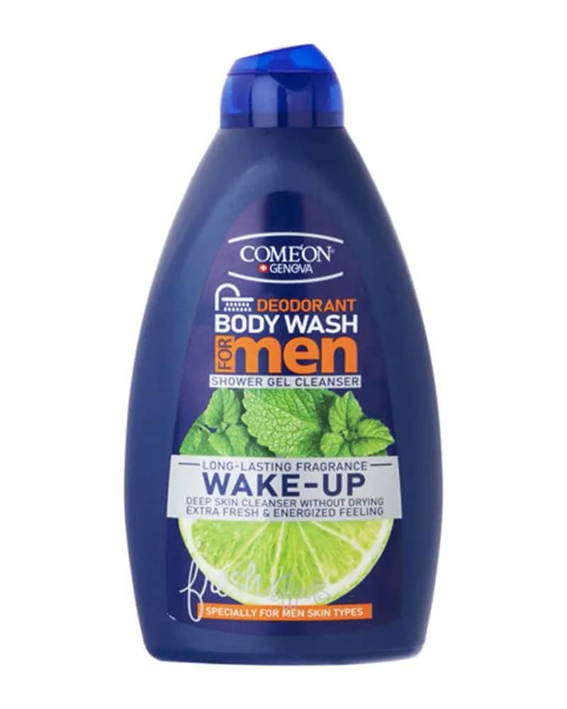 شاور ژل مردانه کامان مدل Wake Up