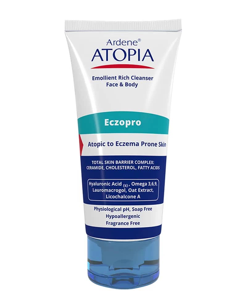 لوسیون شوینده صورت و بدن پوست های خیلی خشک اتوپیا آردن مدل Eczopro