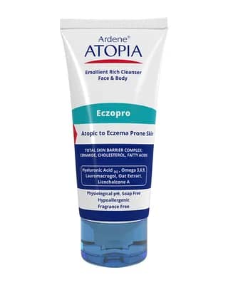 لوسیون شوینده صورت و بدن پوست های خیلی خشک اتوپیا آردن مدل Eczopro