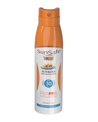 اسپری ضد آفتاب کودکان سان سیف با SPF 30