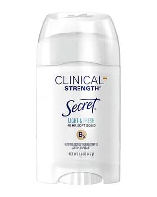 استیک ضد تعریق کلینیکال Light & Fresh Soft Solid سکرت