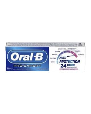 خمیر دندان محافظ مینای دندان اورال بی صورتی مدل Pro Expert Sensitivity Protect