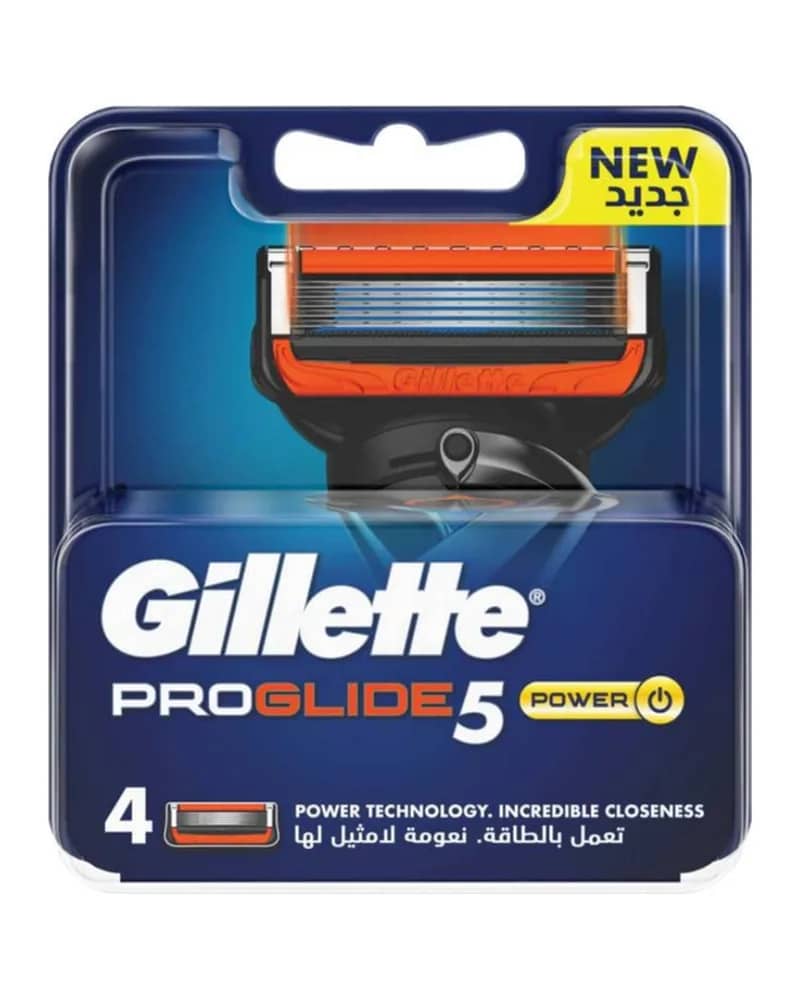 تیغ یدک 5 لبه ژیلت مدل Proglide 5 Power