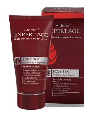 لوسیون مرطوب و روشن کننده بدن آردن Expert Age