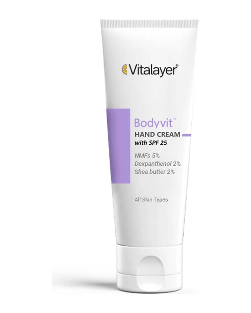 کرم مرطوب کننده دست SPF25 بادی ویت ویتالیر
