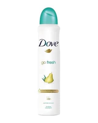 اسپری ضد تعریق 48 ساعته گلابی و آلوئه ورا داو مدل Go Fresh